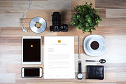 Business Desk - Mock Up, a Books & Magazine Mockup by Foos (Thumbnail 2 of 4)