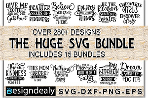 280 HUGE SVG BUNDLE Vol 2