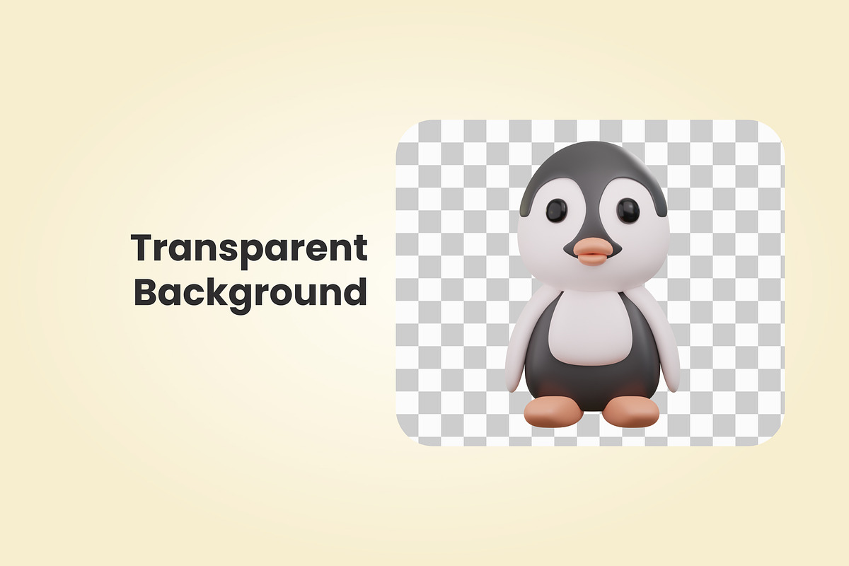 3D Cute Animal Illustration, an Animal 3D Model by SLAB! Design (Photo 3 of 4)