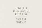 Caroline Luxury Serif, a Serif Font by Cruzine (Thumbnail 8 of 10)