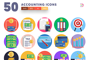 50 Accounting Icons, an Outline Icon by Dighital (Thumbnail 3 of 10)