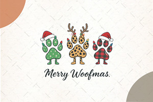 Merry Woofmas PNG, an Illustration by Watercolor design