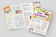 Kindergarten Newsletter Template, a Magazine Template by StockLayouts (Thumbnail 1 of 4)