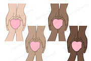 Mother's Day Pastel Clipart, an Illustration by GlamArtZhanna (Thumbnail 5 of 5)