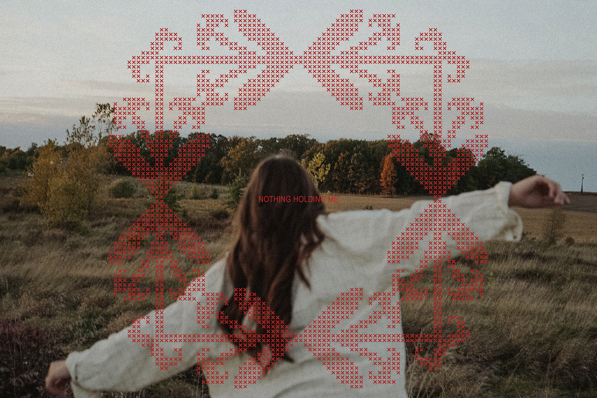 Cross Stitch Vintage Vector Set, an Object Graphic by AnMark (Photo 6 of 15)