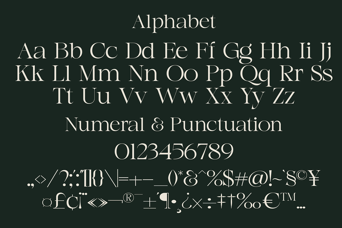 Agista Display - A Classic Serif, a Serif Font by Marvadesign (Photo 3 of 7)