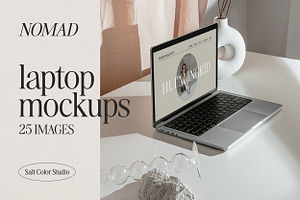 Nomad Laptop Mockups