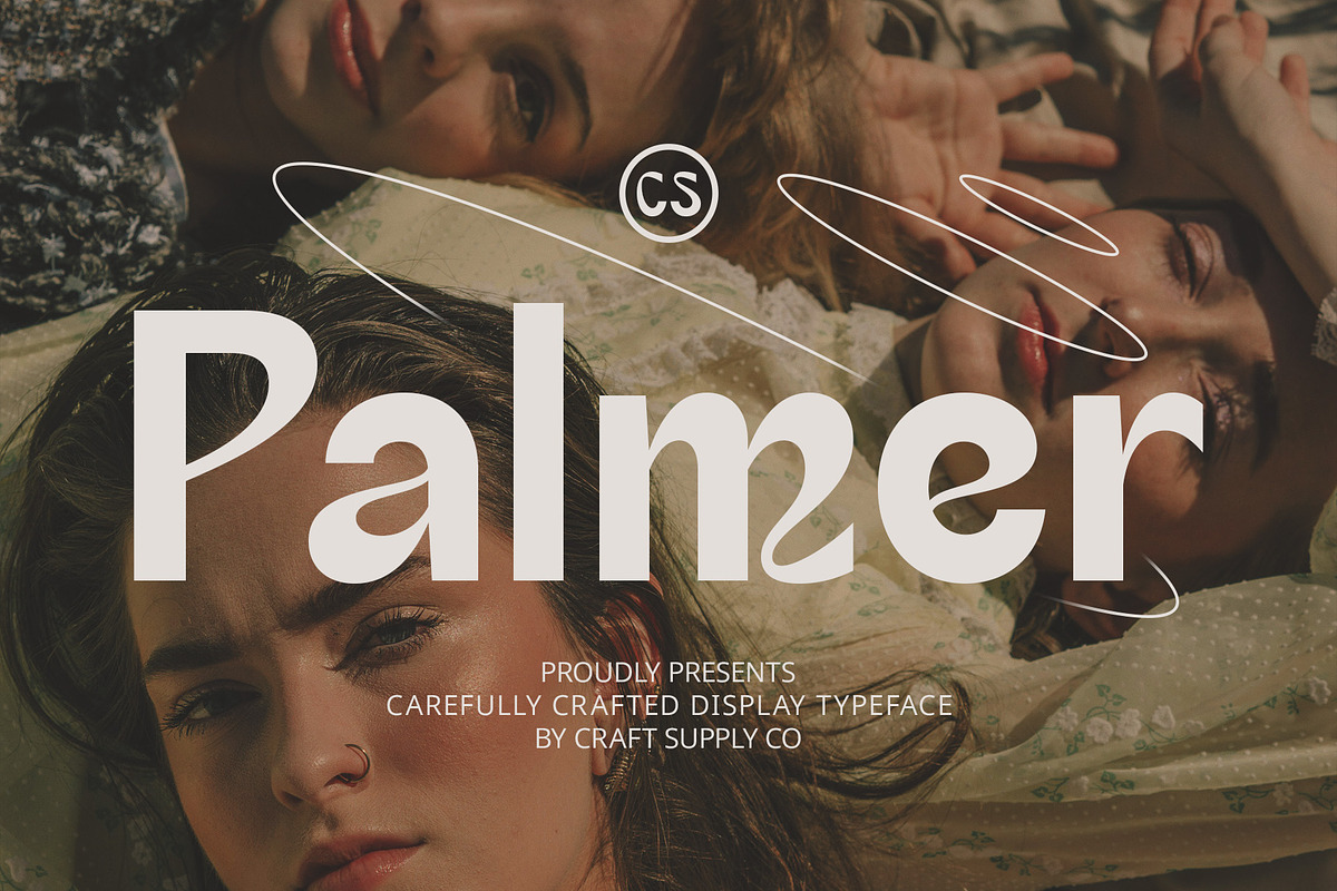 CS Palmer – Art Nouveau Font, a Sans Serif Font by Craft Supply Co. (Photo 1 of 8)