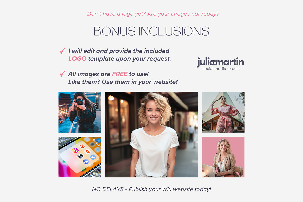 Wix Template Social Media Manager, a Wix Template by vectorocean (Photo 9 of 11)