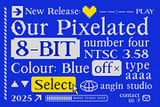 Pixelatura | Pixelated Serif Font, a Serif Font by Angin Studio (Thumbnail 3 of 16)
