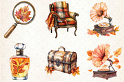 Vintage Autumn Sublimation Clipart, an Illustration by Rose Art (Thumbnail 4 of 4)