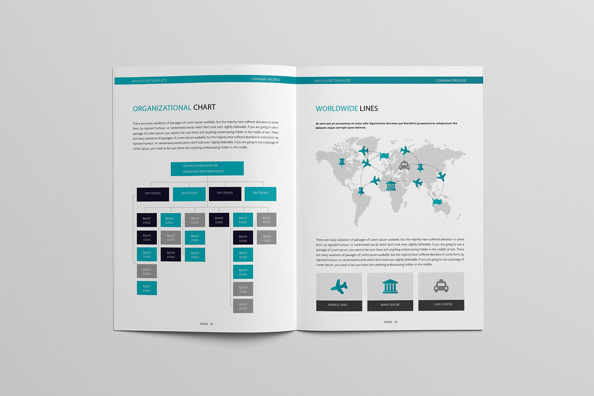 Company Business Brochure, a Brochure Template by Taiffco (Photo 6 of 8)