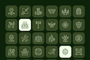 1390 Cultural and Historical Icons, an Outline Icon by Prosymbols (Thumbnail 13 of 25)