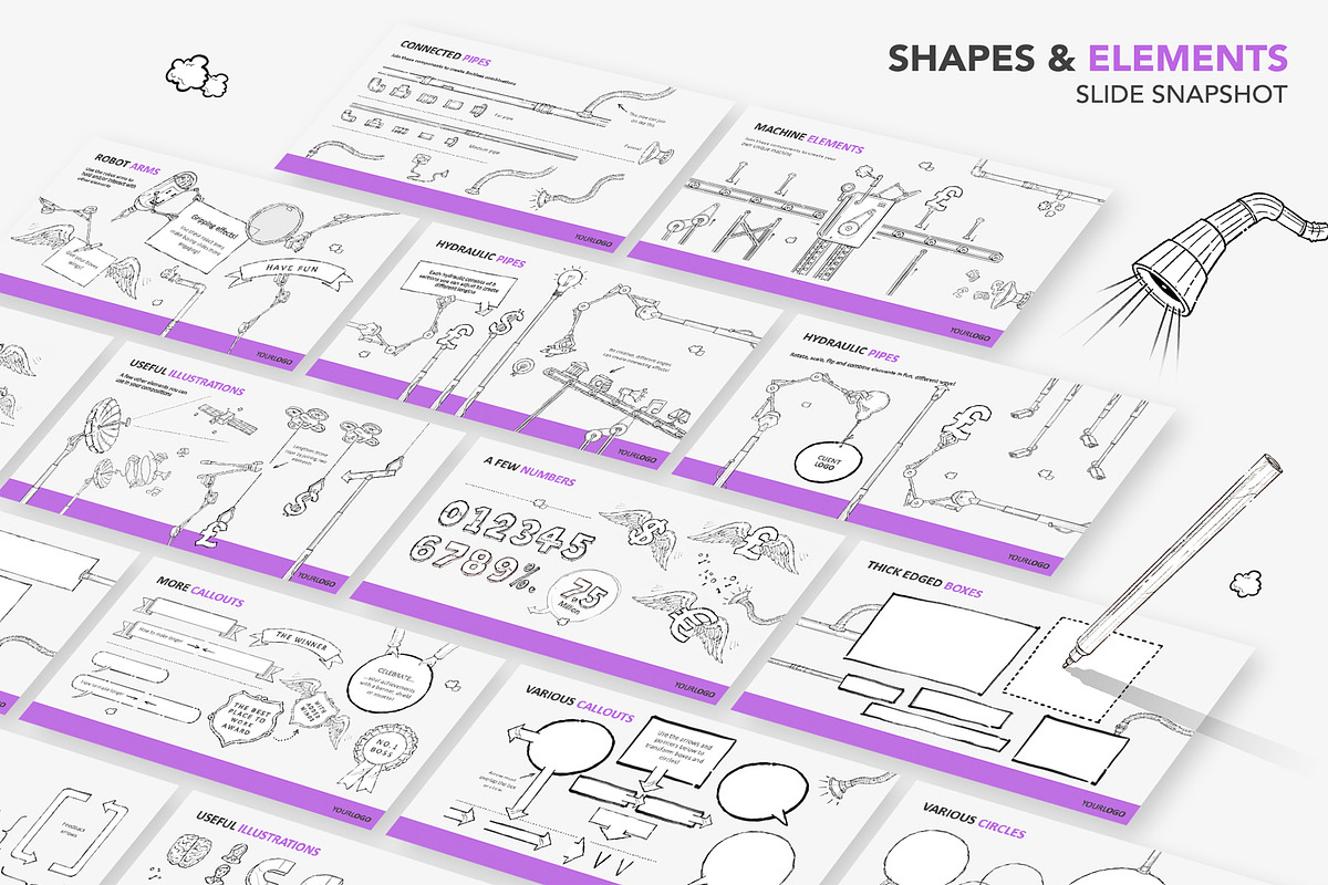 Pro-Draw Pitch Deck Presentation, a Presentation Template by Drawn By My Actual Hand (Photo 9 of 13)