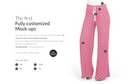 Lounge Pants Mock-ups Set, a Household Mockup by Mocca Mockups Store (Thumbnail 3 of 14)