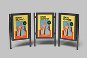 Sign Board Mockup, a Design Template by lamorastudio (Thumbnail 8 of 11)