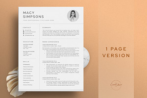 Resume/CV - The Macy