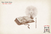 Christian Engraved Illustration, an Object Graphic by GlitterCraft (Thumbnail 22 of 101)