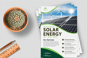 Solar Flyer Template