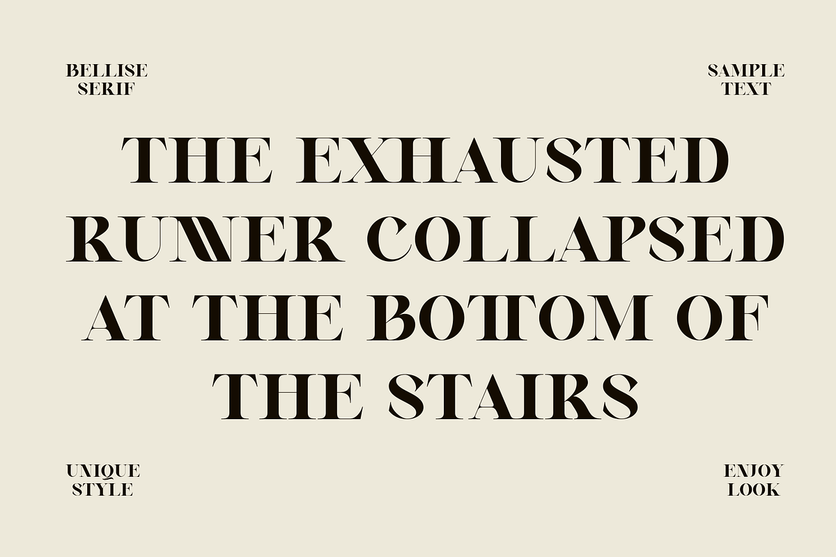 Bellise - Combination Serif, a Serif Font by Marvadesign (Photo 5 of 10)