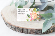 Blush Floral Wedding Invitation Set, an Invitation Template by DesignDevisers (Thumbnail 9 of 15)