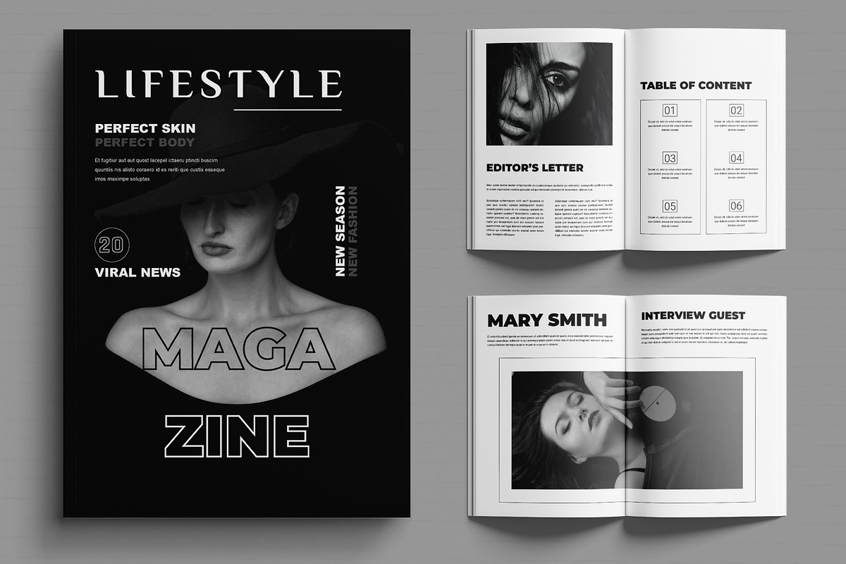 Fashion Magazine, a Magazine Template by MightyDesign (Photo 1 of 6)