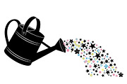 Watering Can Silhouette Bundle, an Illustration by Gaye Art (Thumbnail 24 of 31)
