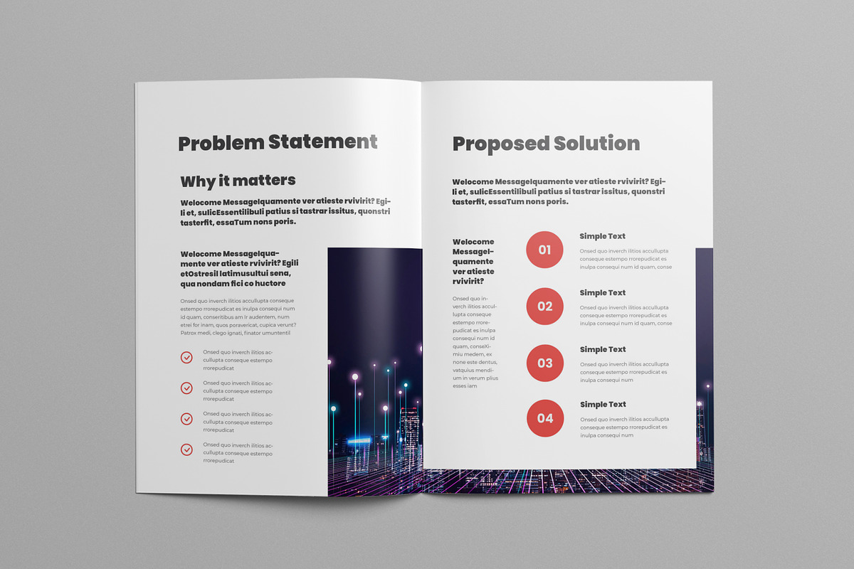 Proposal | InDesign, a Brochure Template by Pixelpick (Photo 6 of 9)