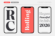 Romellis – Editorial Serif Typeface, a Serif Font by Zane Studio (Thumbnail 6 of 15)