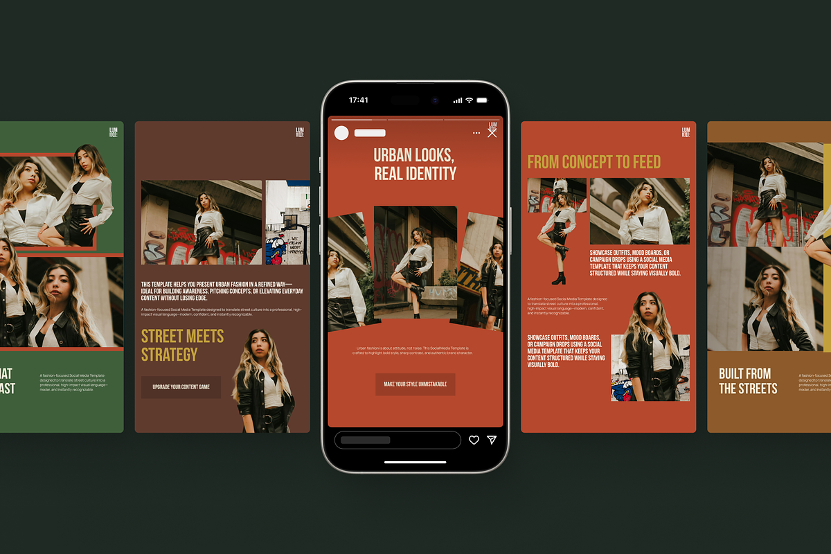 Lumiq - Fashion Style Social Media, a Social Media Template by SLAB! Design (Photo 3 of 8)