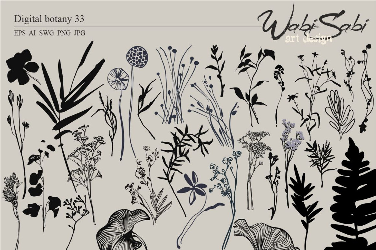 Wabi-Sabi Art Design, an Object Graphic by Collection by VY (Photo 8 of 9)
