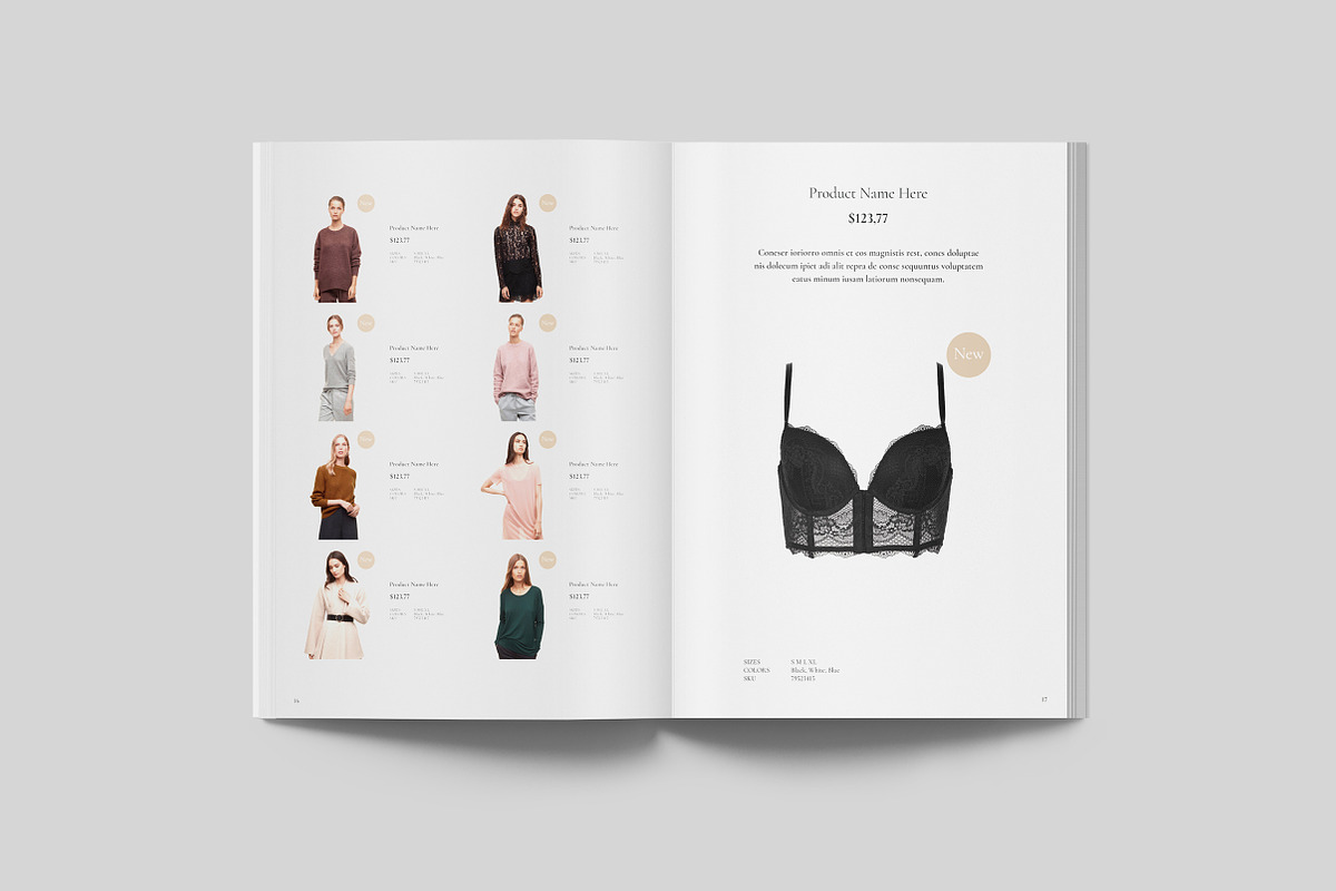 Kasandra Catalog Template, a Brochure Template by Jorge Lima (Photo 9 of 12)