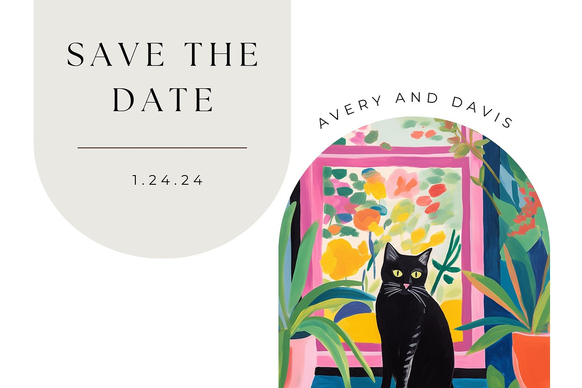 Botanical Cat Clipart Templates, an Animal Illustration by ARTOZEN DIGITAL (Photo 12 of 16)