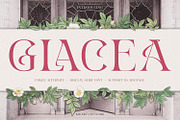 GLACEA - Display Font, a Font by Khoir (Thumbnail 1 of 14)