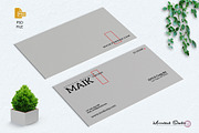 Business Card Template, a Business Card Template by Moontesk (Thumbnail 3 of 5)
