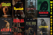 Movie Poster Photoshop Templates, a Social Media Template by Chipshpow Graphics (Thumbnail 5 of 10)