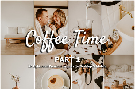 20 Lightroom Presets Coffee Time p1