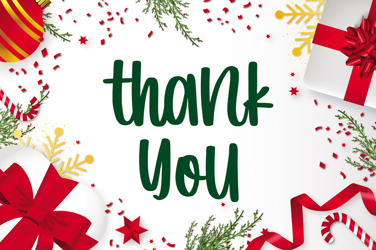 Christmas Cookies, a Font by Mozatype (Photo 11 of 11)