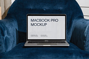 Modern MacBook Pro Laptop PSD Mockup, a Books & Magazine Mockup by Area Mockups (Thumbnail 2 of 2)