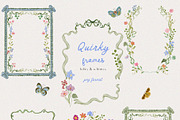 Hand-drawn quirky whimsy flowers, a Decorative Illustration by Grace Noboa Illustrations (Thumbnail 4 of 12)