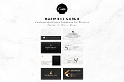 Minimalist Business Card Canva, a Business Card Template by The Blog Creative (Thumbnail 4 of 6)