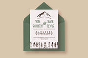 Outdoor Adventurer Wedding Suite, an Invitation Template by Knotted Design (Thumbnail 3 of 4)