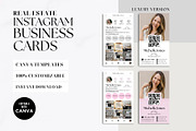 Real Estate Instagram Business Card, a Business Card Template by CreativeVinesStore (Thumbnail 2 of 6)