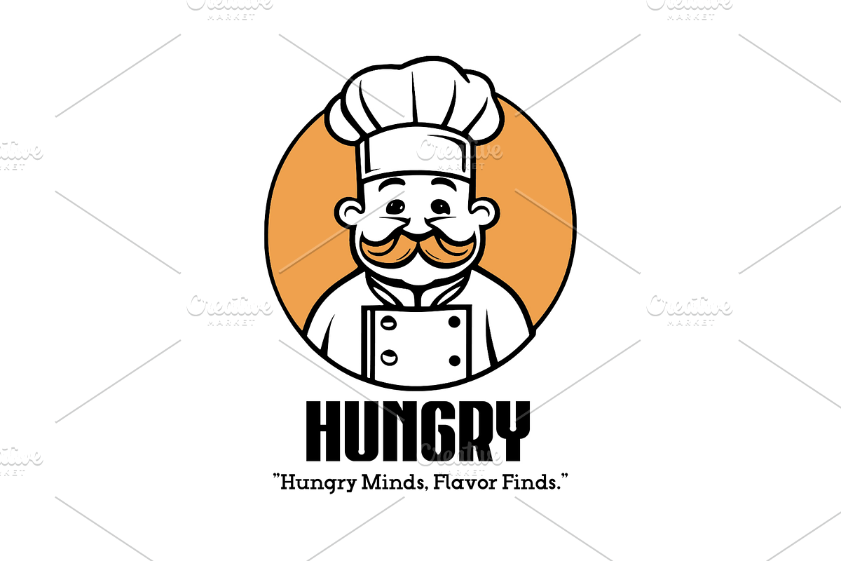 Food Logo Branding Design, a Branding & Logo Template by AyyazMomin (Photo 1 of 8)