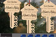 Key Ornament SVG 164, a Graphic by AtacanDigital (Thumbnail 2 of 2)