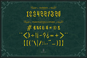 Bathory - Blackletter font, a Blackletter Font by Brightone (Thumbnail 3 of 6)
