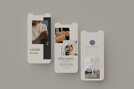 multiple app ui mockup screen, an iPhone Mockup by Graphic_mon