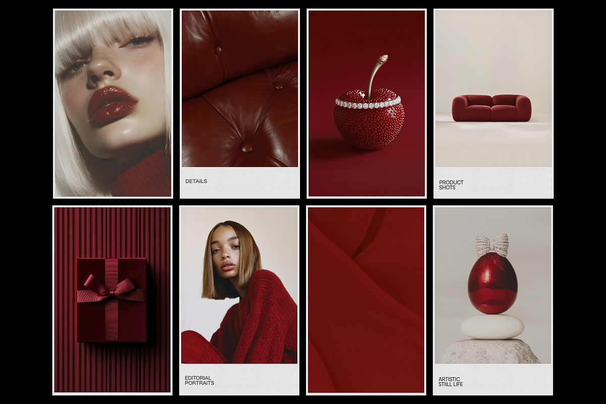 Cherry Coded Girl Stock Photos, a Beauty & Fashion Photo by Make Stories Studio (Photo 4 of 13)