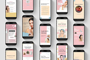 Animated Skincare Instagram Stories, a Social Media Template by TheBrightGrap (Thumbnail 10 of 11)