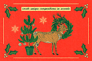Holiday Design Kit + Script Font, a Texture Illustration by Dylan Roop Design Co. (Thumbnail 3 of 9)